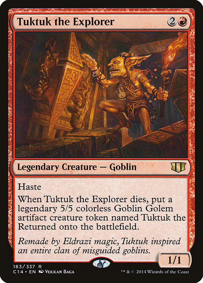 Tuktuk the Explorer [Commander 2014] Magic: The Gathering