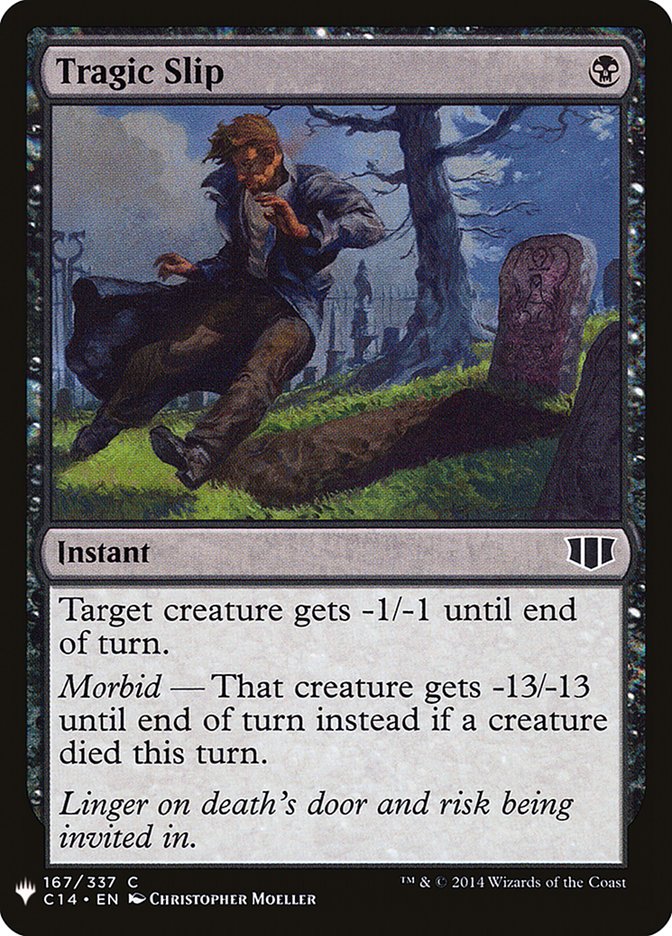 Tragic Slip [Mystery Booster] Magic: The Gathering
