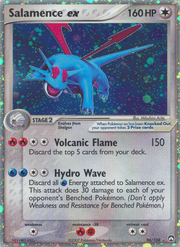 Salamence ex (96/108) [EX: Power Keepers] Pokémon