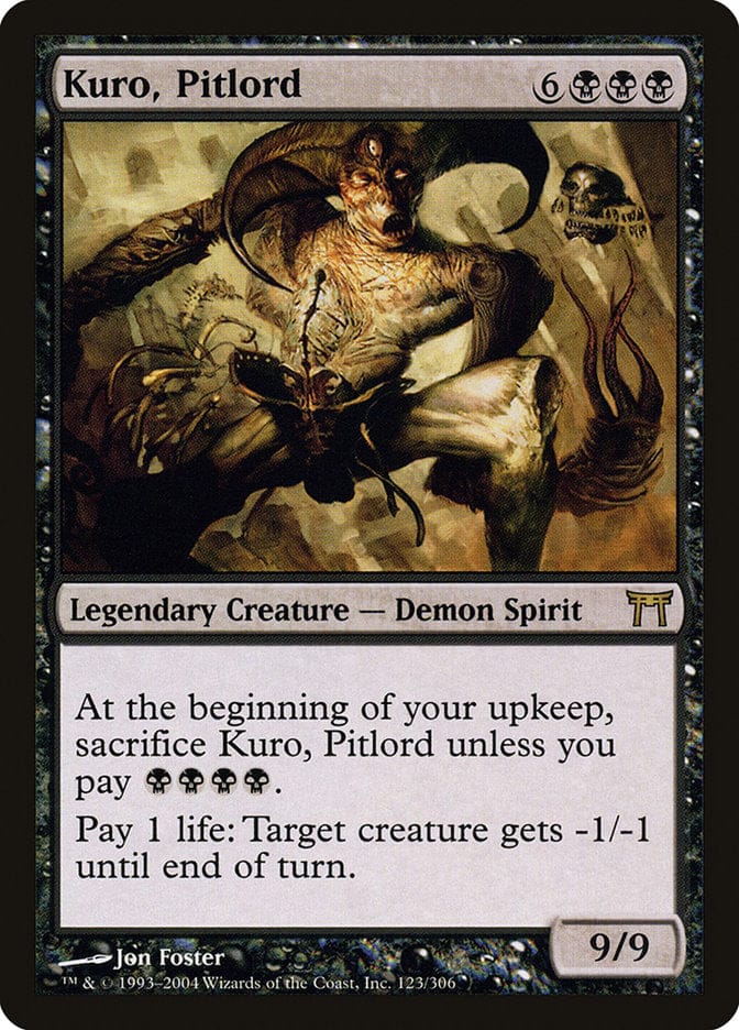 Kuro, Pitlord [Champions of Kamigawa] Magic: The Gathering