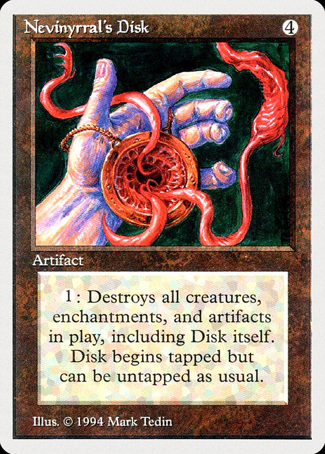 Nevinyrral's Disk [Summer Magic / Edgar] Magic: The Gathering