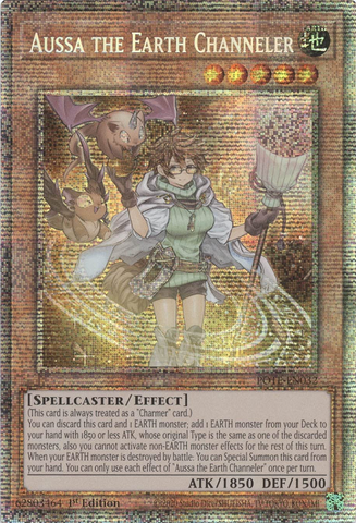 Aussa the Earth Channeler [POTE-EN032] Starlight Rare - Yugioh Cards For Your TCG Needs!