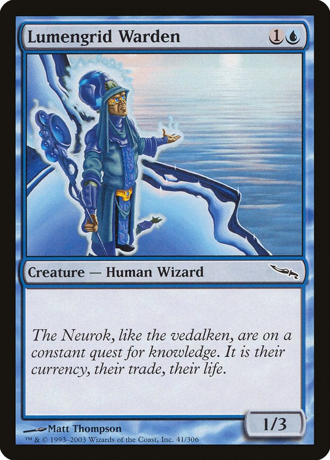 Lumengrid Warden [Mirrodin] Magic: The Gathering