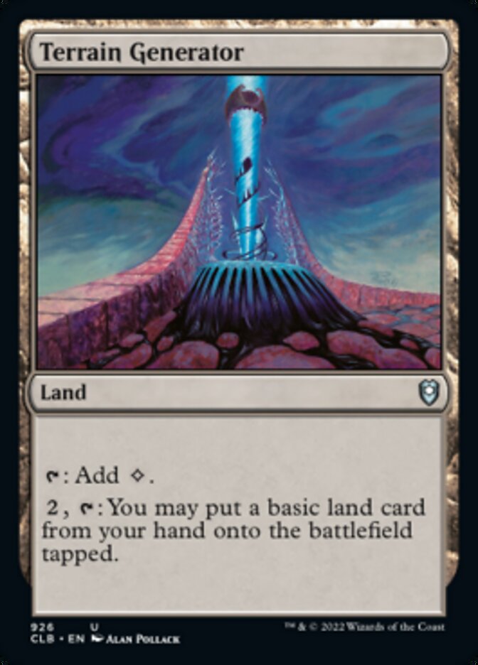 Terrain Generator [Commander Legends: Battle for Baldur's Gate] Magic: The Gathering