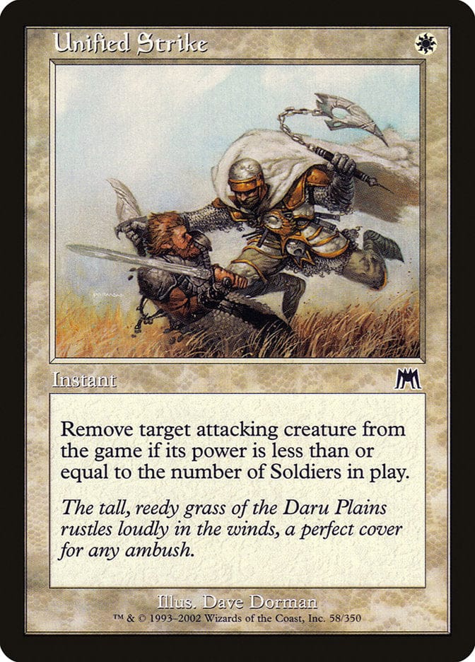 Unified Strike [Onslaught] Magic: The Gathering