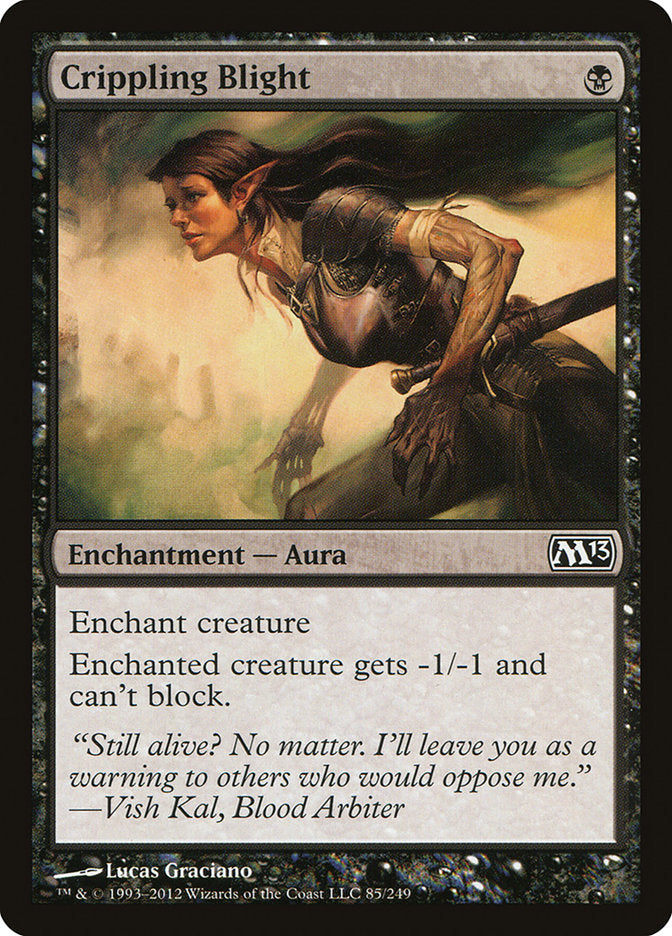 Crippling Blight [Magic 2013] Magic: The Gathering
