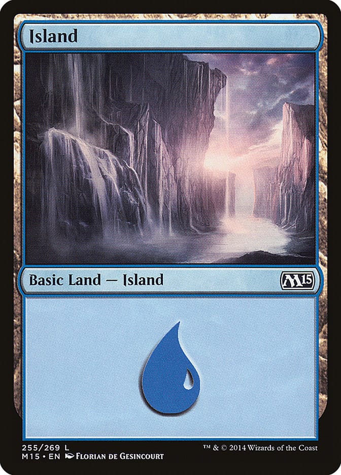Island (255) [Magic 2015] Magic: The Gathering
