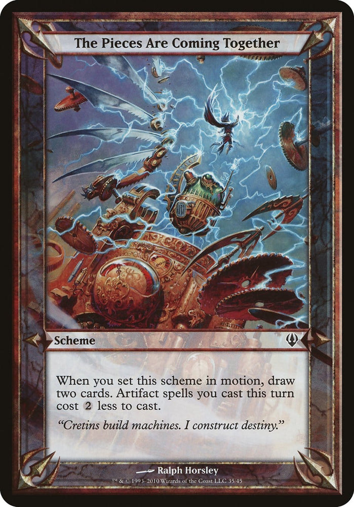 The Pieces Are Coming Together (Schemes) [Archenemy Schemes] Magic: The Gathering