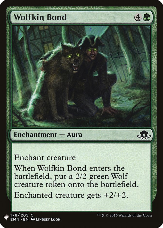 Wolfkin Bond [Mystery Booster] Magic: The Gathering