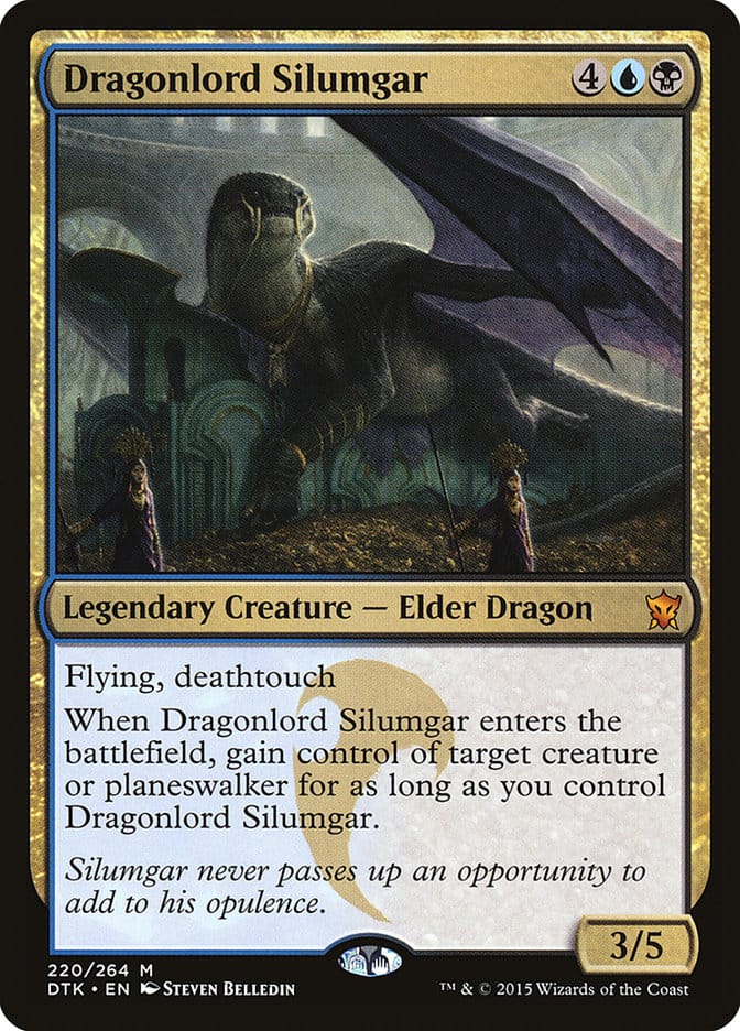 Dragonlord Silumgar [Dragons of Tarkir] Magic: The Gathering