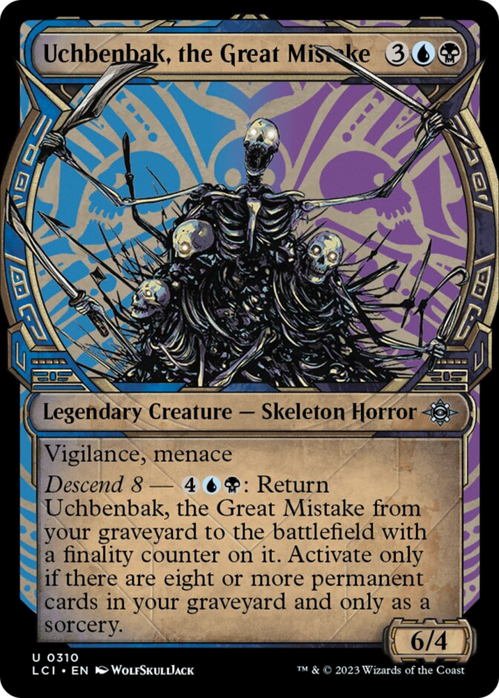 Uchbenbak, the Great Mistake (Showcase) [The Lost Caverns of Ixalan] Magic: The Gathering