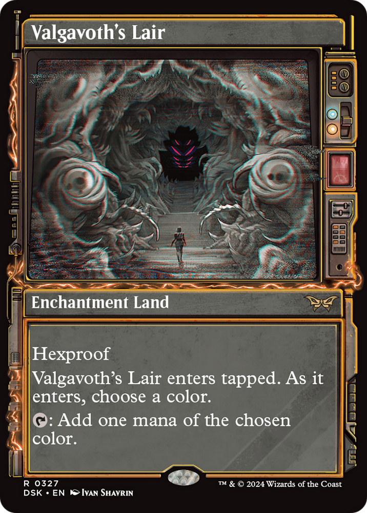 Valgavoth's Lair (Showcase) [Duskmourn: House of Horror] Magic: The Gathering