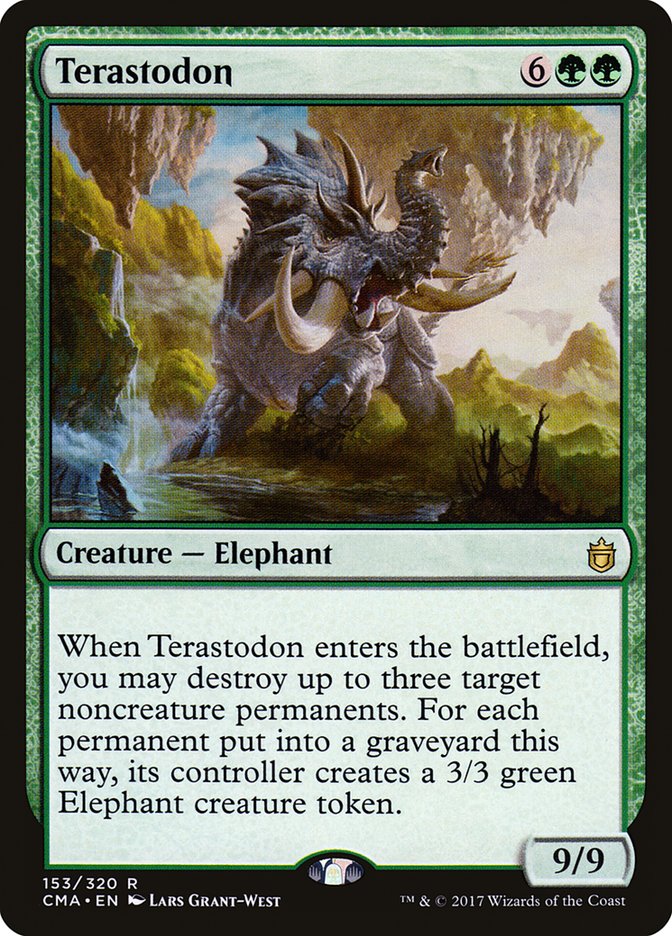 Terastodon [Commander Anthology] Magic: The Gathering