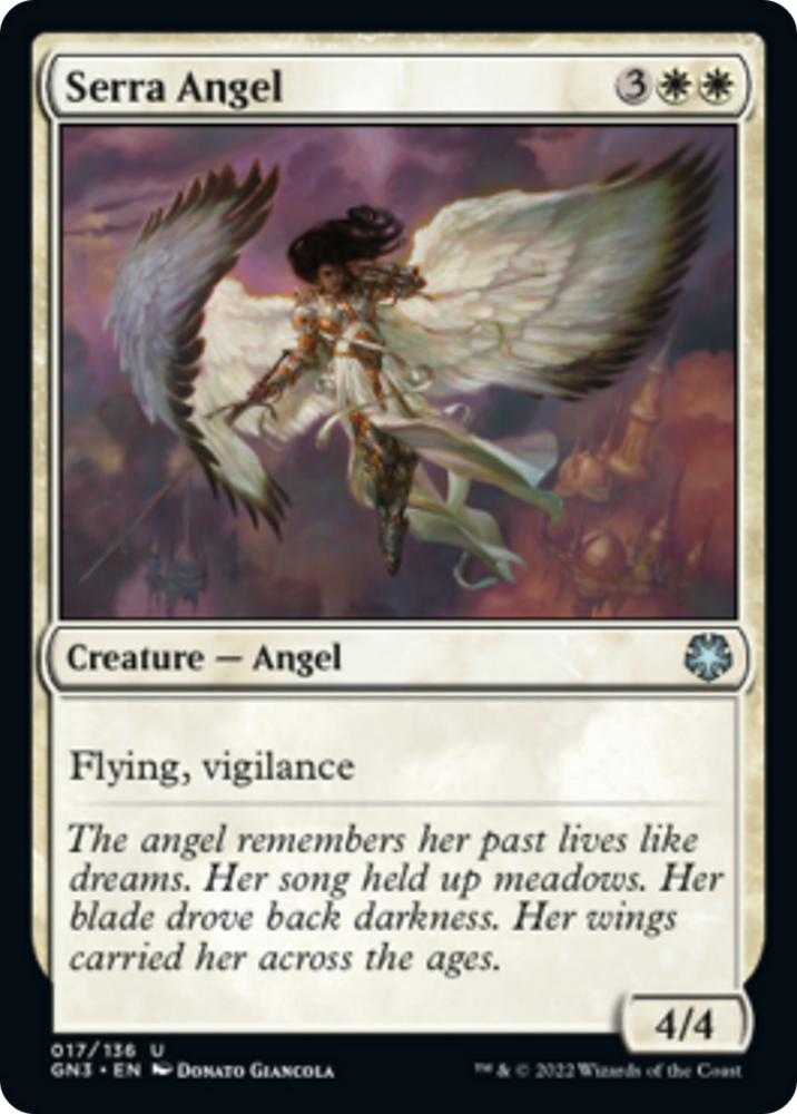 Serra Angel [Game Night: Free-for-All] Magic: The Gathering
