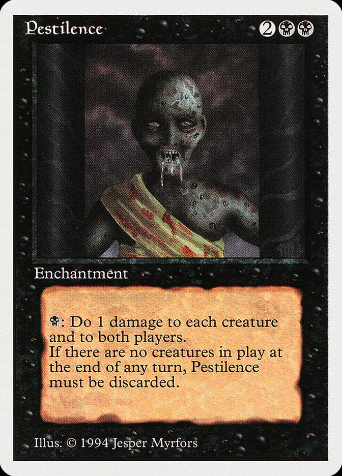 Pestilence [Summer Magic / Edgar] Magic: The Gathering