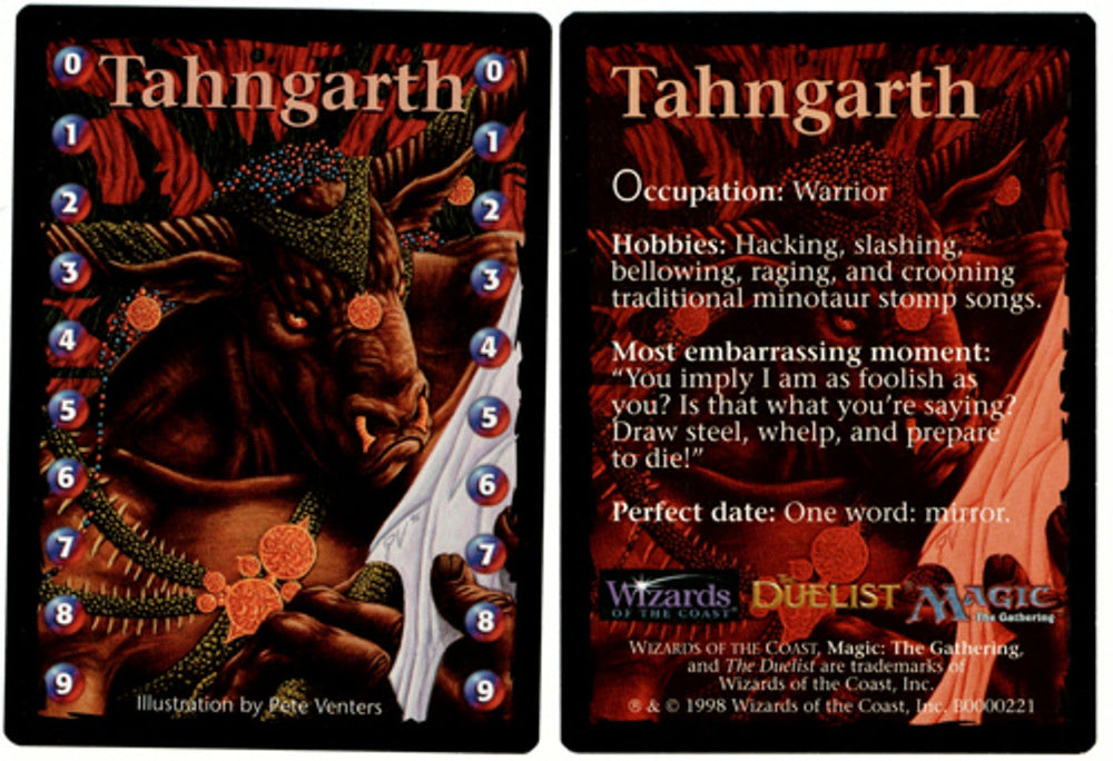 Tahngarth Life Counter Token [Media Promos] Magic: The Gathering