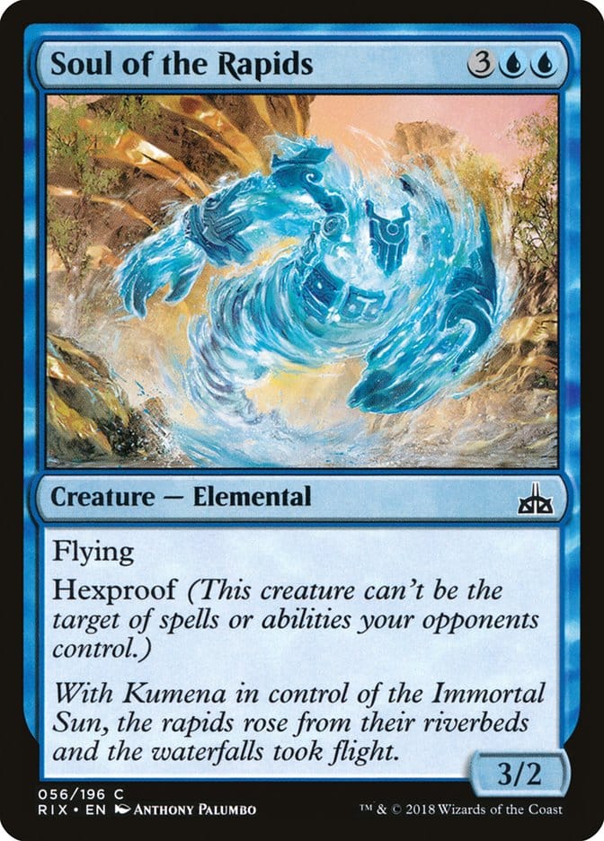 Soul of the Rapids [Rivals of Ixalan] Magic: The Gathering
