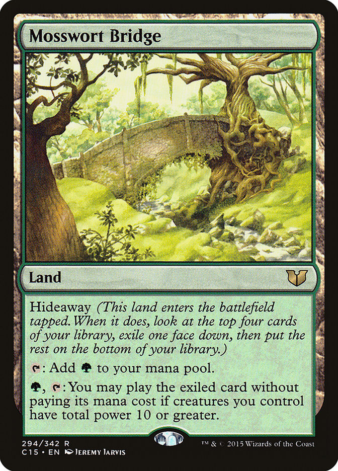 Mosswort Bridge [Commander 2015] Magic: The Gathering