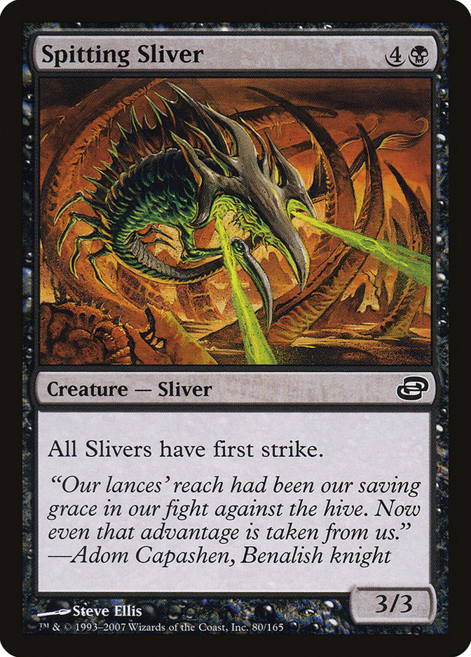 Spitting Sliver [Planar Chaos] Magic: The Gathering