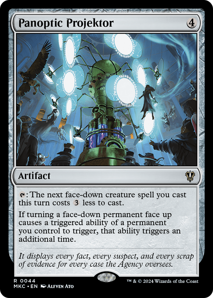 Panoptic Projektor [Murders at Karlov Manor Commander] Magic: The Gathering