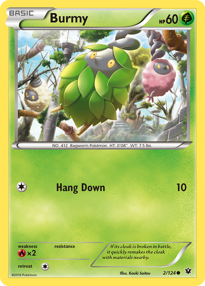 Burmy (2/124) [XY: Fates Collide] Pokémon