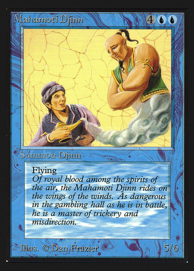 Mahamoti Djinn [Collectors' Edition] Magic: The Gathering