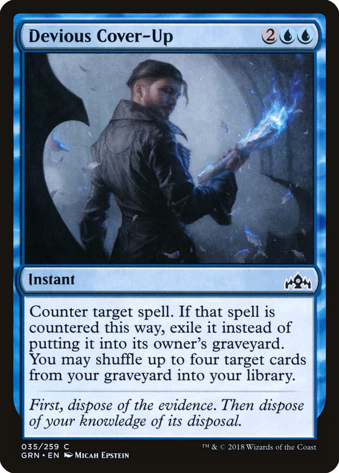 Devious Cover-Up [Guilds of Ravnica] Magic: The Gathering