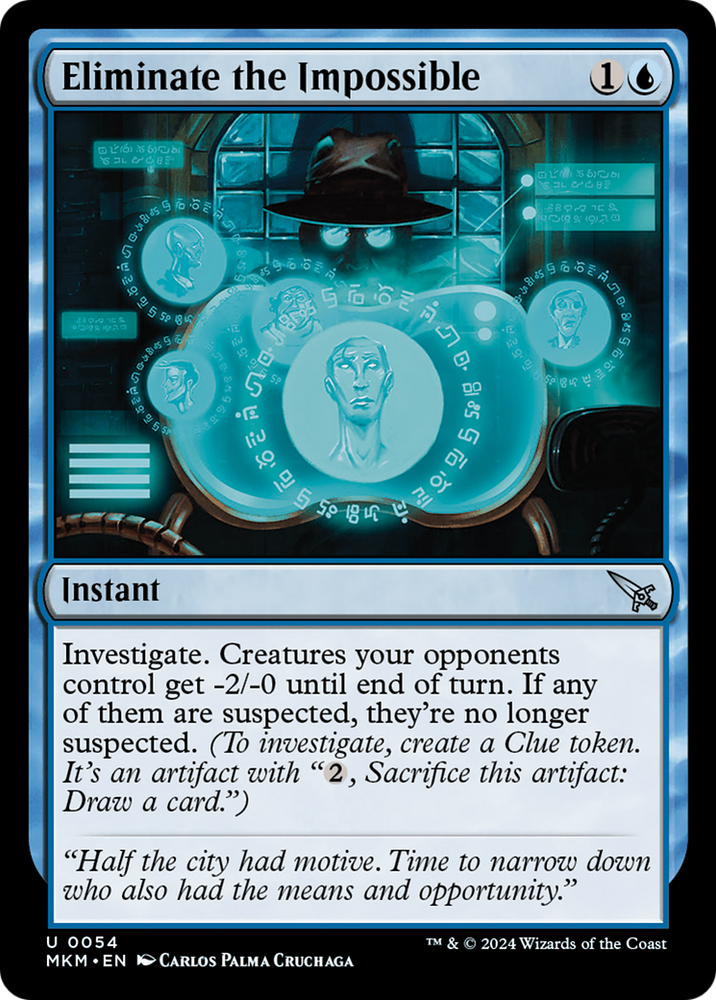 Eliminate the Impossible [Murders at Karlov Manor] Magic: The Gathering