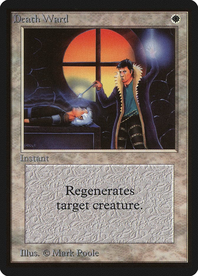 Death Ward [Beta Edition] Magic: The Gathering