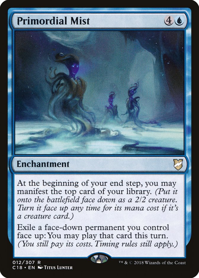 Primordial Mist [Commander 2018] Magic: The Gathering