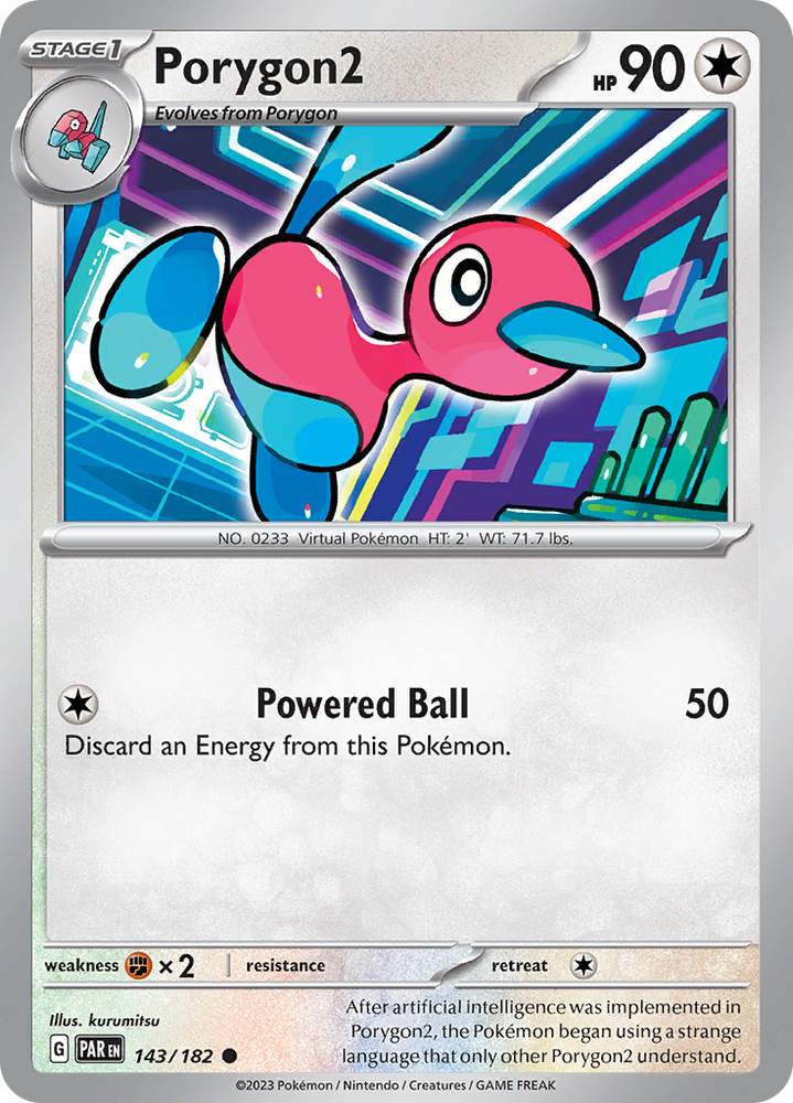 Porygon2 (143/182) [Scarlet & Violet: Paradox Rift] Pokémon