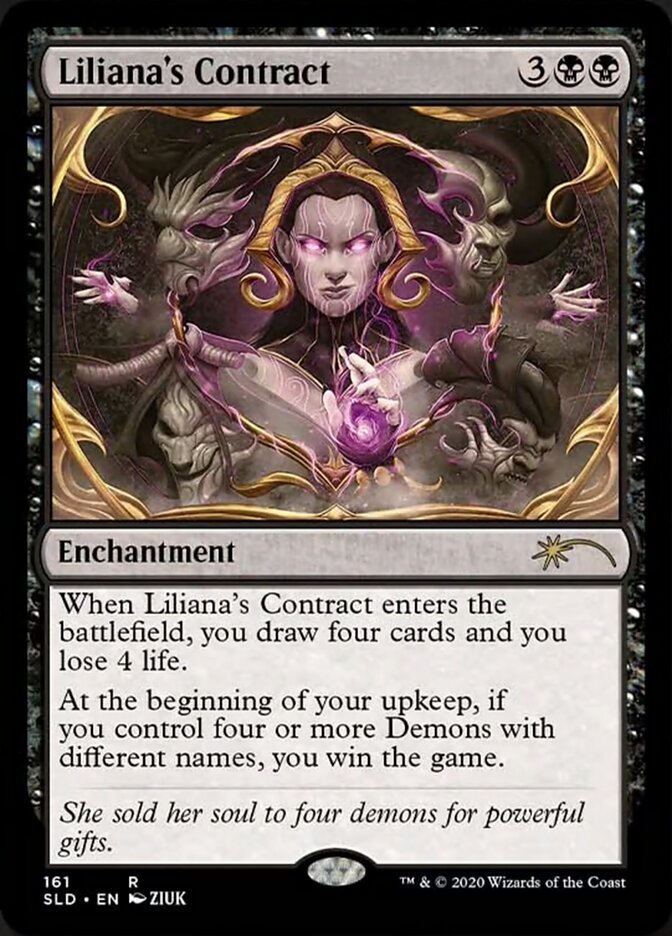 Liliana's Contract [Secret Lair Drop Series] Magic: The Gathering