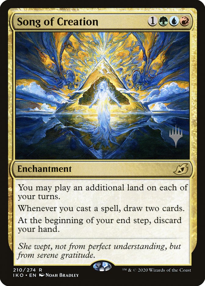 Song of Creation (Promo Pack) [Ikoria: Lair of Behemoths Promos] Magic: The Gathering
