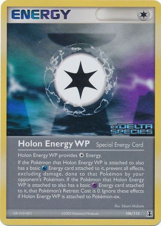 Holon Energy WP (106/113) (Stamped) [EX: Delta Species] Pokémon