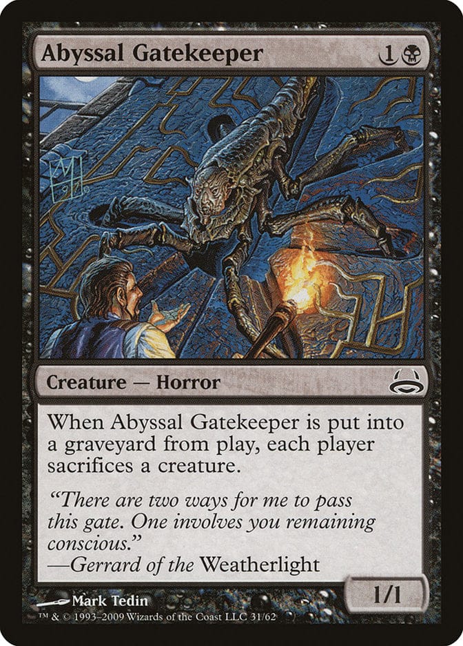 Abyssal Gatekeeper [Duel Decks: Divine vs. Demonic] Magic: The Gathering