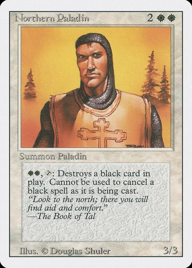 Northern Paladin [Revised Edition] Magic: The Gathering