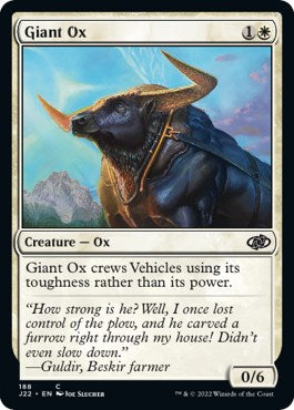 Giant Ox [Jumpstart 2022] Magic: The Gathering