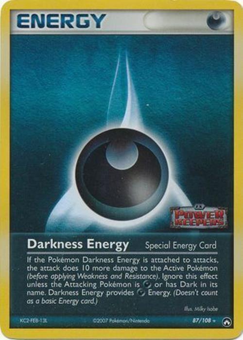 Darkness Energy (87/108) (Stamped) [EX: Power Keepers] Pokémon