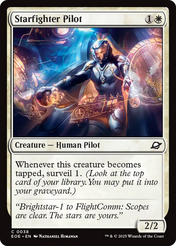 Starfighter Pilot [Edge of Eternities] Magic: The Gathering
