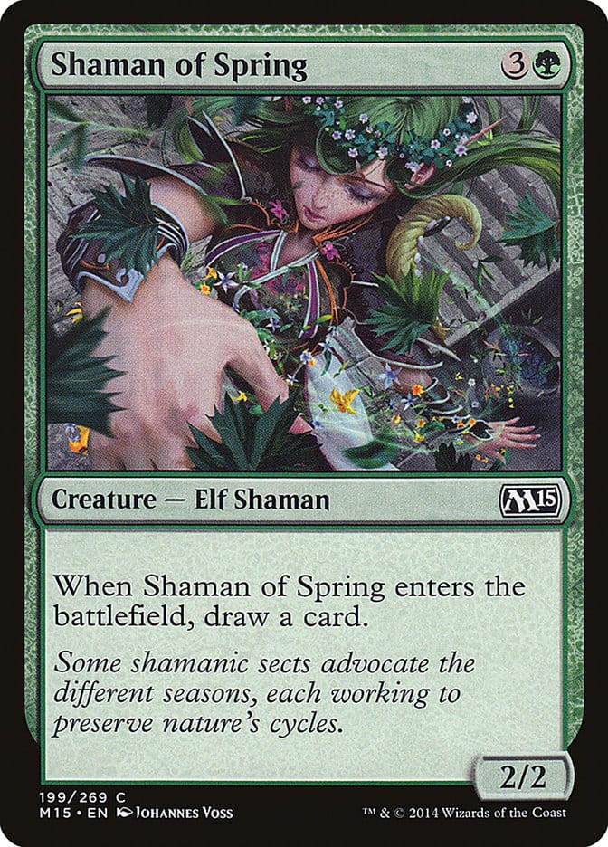 Shaman of Spring [Magic 2015] Magic: The Gathering