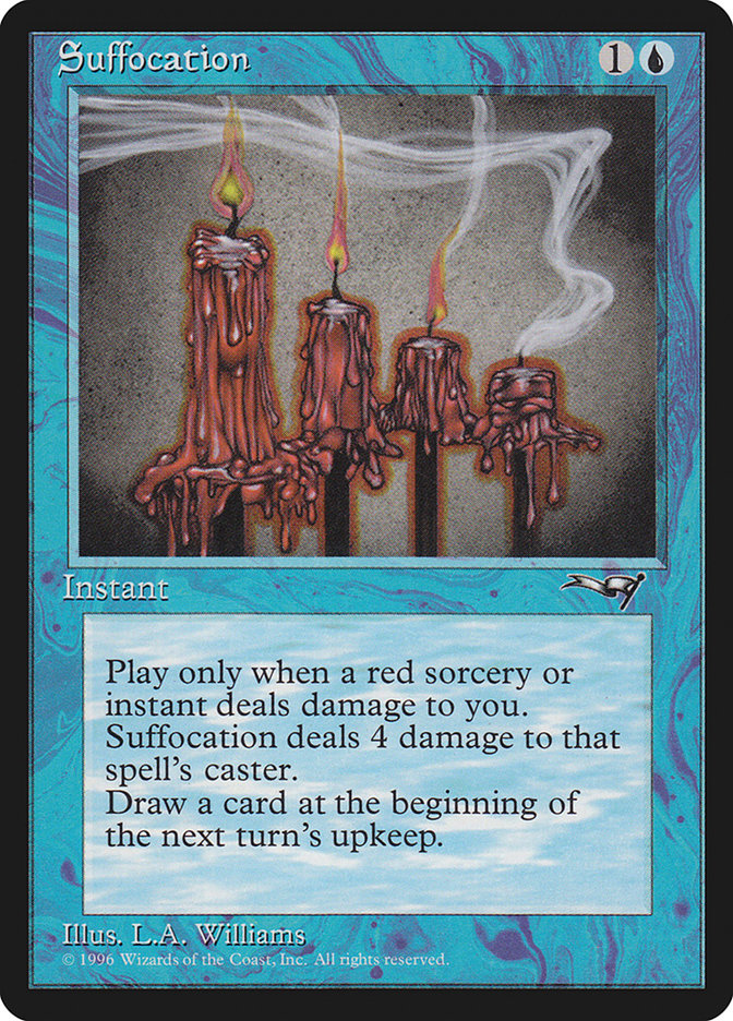 Suffocation [Alliances] Magic: The Gathering
