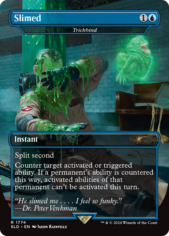 Slimed - Trickbind [Secret Lair Drop Series] Magic: The Gathering