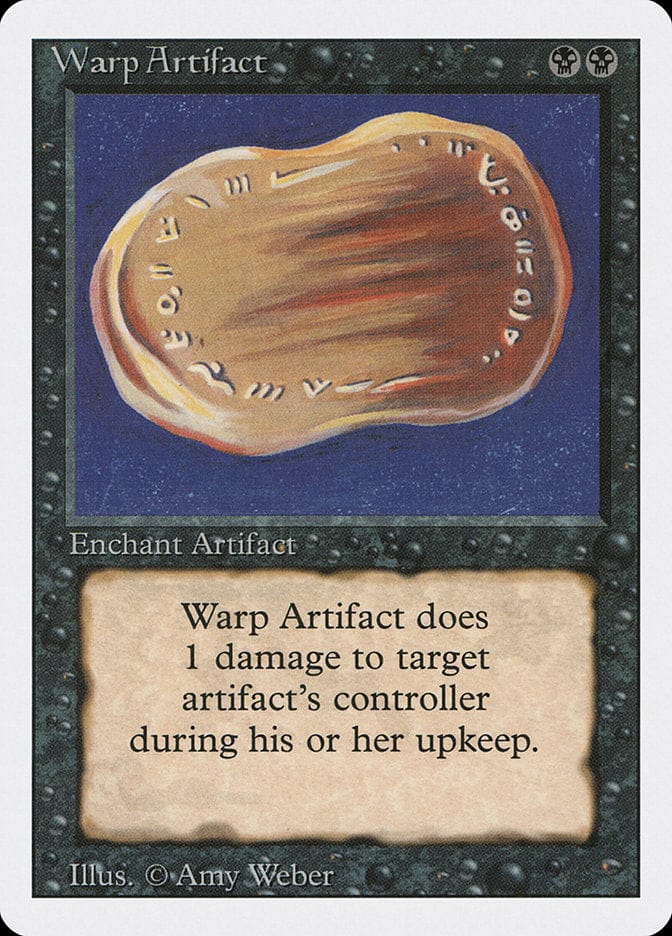 Warp Artifact [Revised Edition] Magic: The Gathering