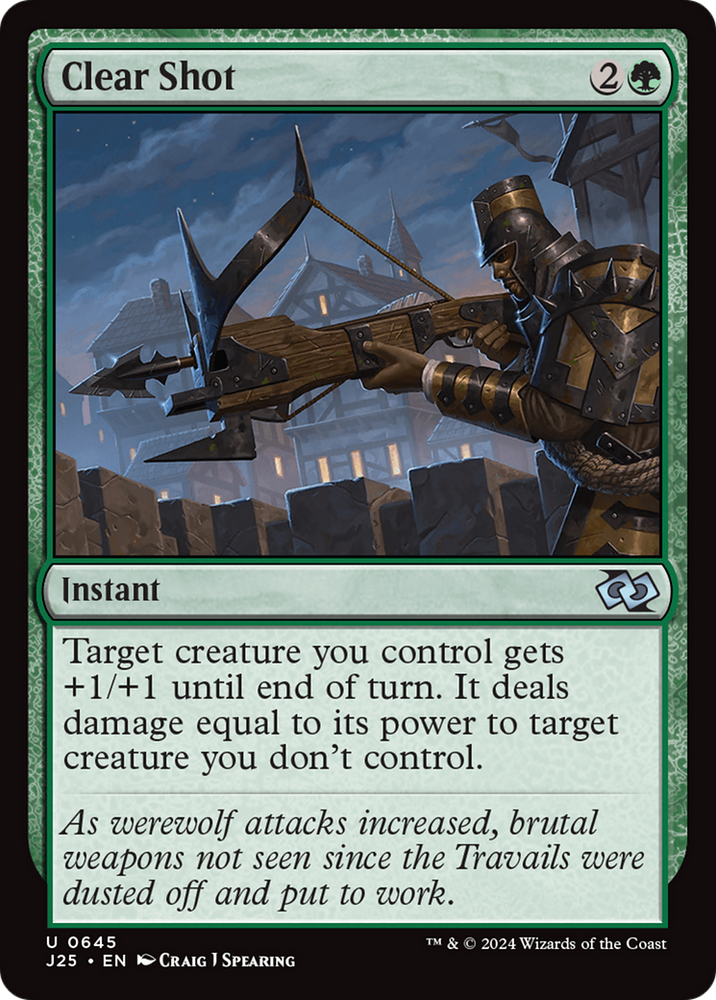 Clear Shot [Foundations Jumpstart] Magic: The Gathering