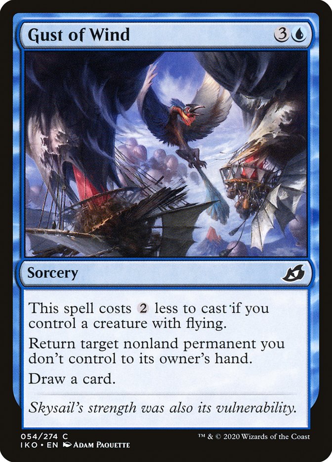 Gust of Wind [Ikoria: Lair of Behemoths] Magic: The Gathering