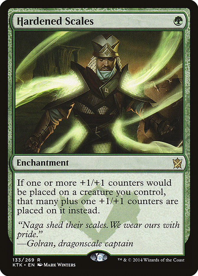 Hardened Scales [Khans of Tarkir] Magic: The Gathering