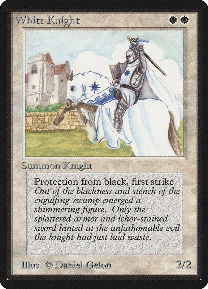 White Knight [Beta Edition] Magic: The Gathering