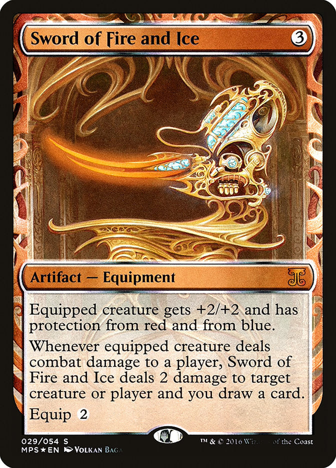 Sword of Fire and Ice [Kaladesh Inventions] Magic: The Gathering