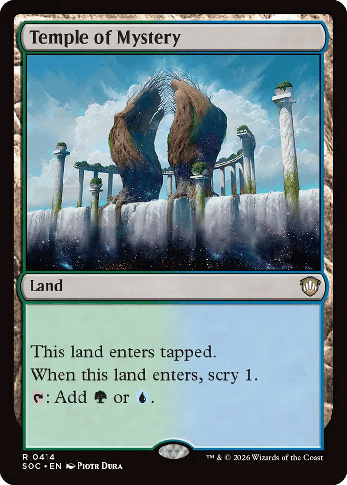 Temple of Mystery [Secrets of Strixhaven Commander]