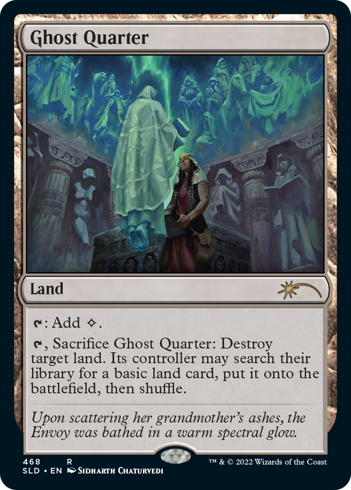 Ghost Quarter (468) [Secret Lair Drop Series] Magic: The Gathering